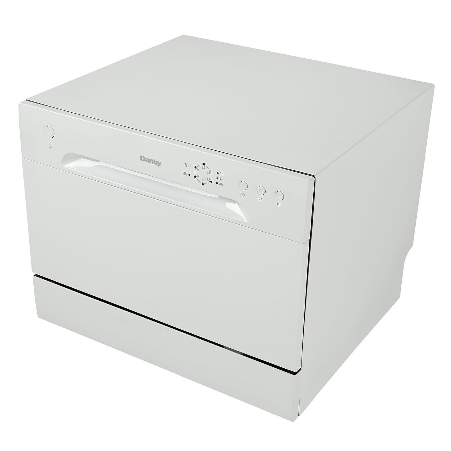 Danby 22" White 6-Place Setting Portable Countertop Dishwasher - DDW621WDB