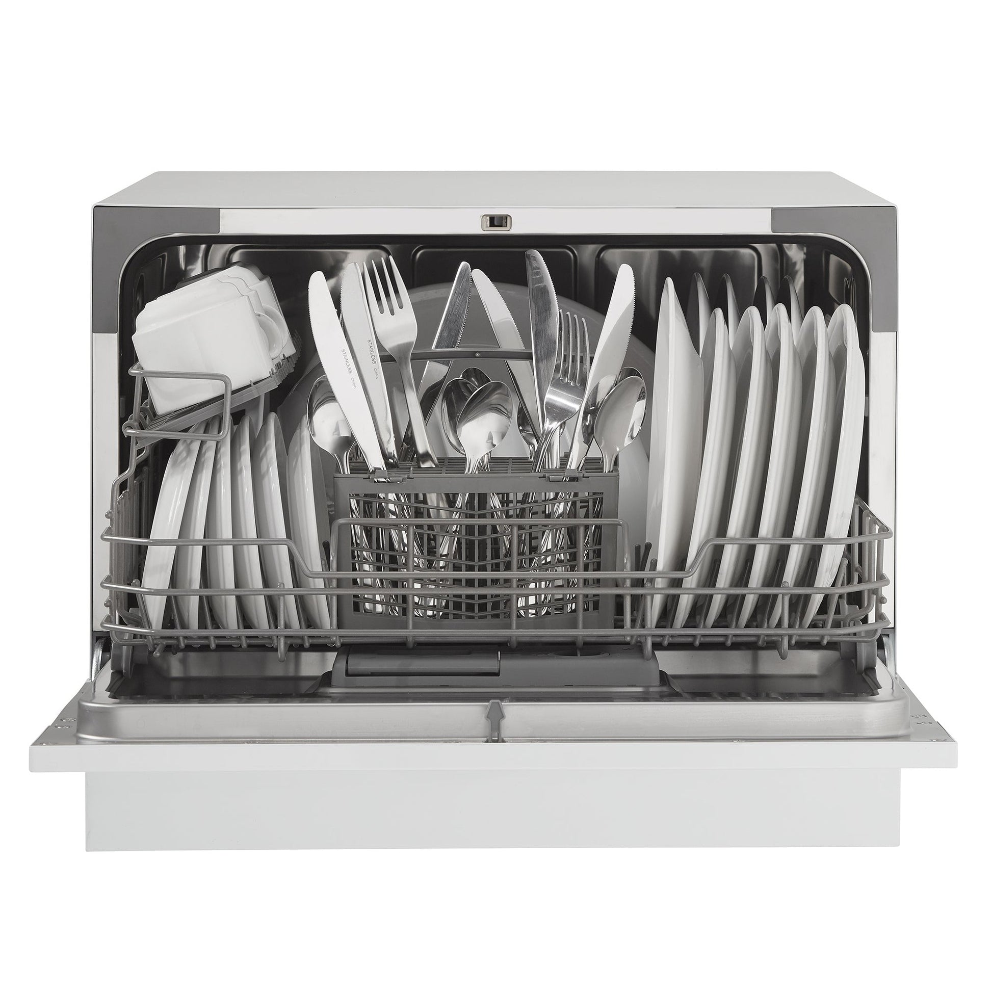 Danby 22" White 6-Place Setting Portable Countertop Dishwasher - DDW621WDB