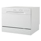 Danby 22" White 6-Place Setting Portable Countertop Dishwasher - DDW621WDB