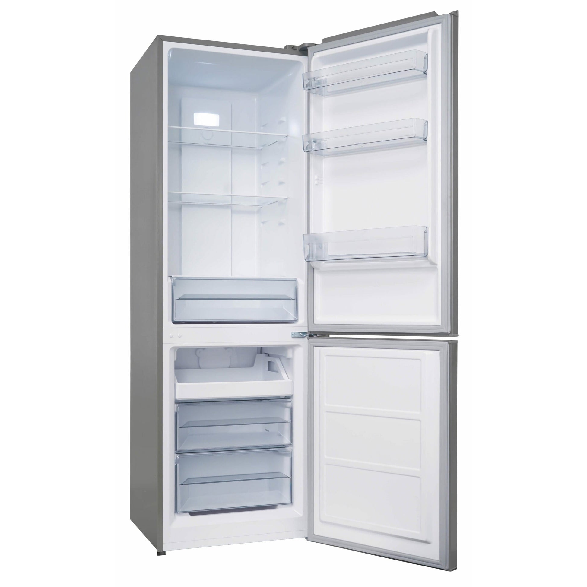 Danby 283L Stainless Steel Compact Bottom Mount Fridge - DBMF100B1SLDB