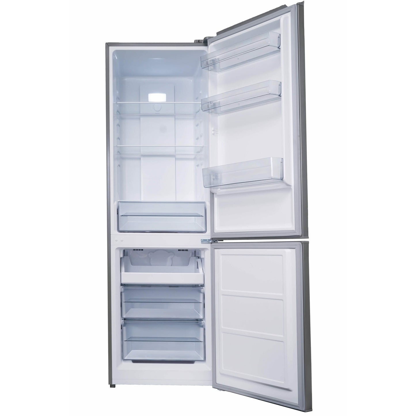 Danby 283L Stainless Steel Compact Bottom Mount Fridge - DBMF100B1SLDB