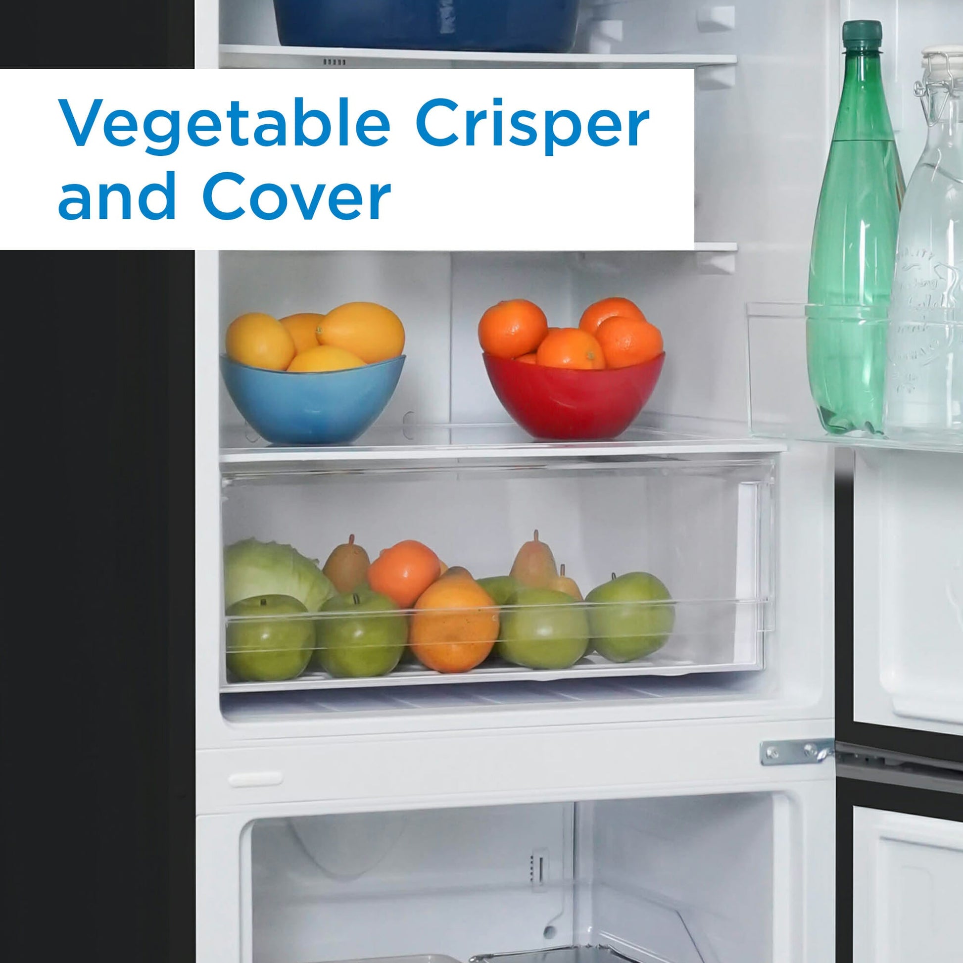 Danby 283L Stainless Steel Compact Bottom Mount Fridge - DBMF100C1SLDB