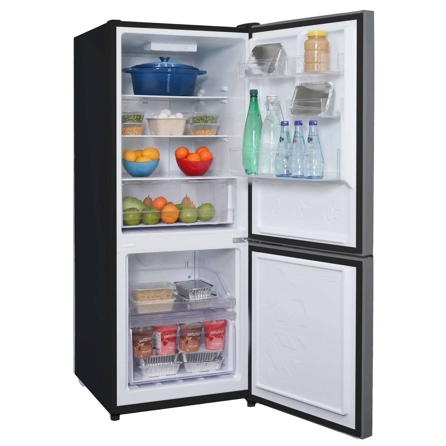 Danby 283L Stainless Steel Compact Bottom Mount Fridge - DBMF100C1SLDB