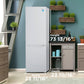 Danby 283L White Compact Bottom Mount Fridge - DBMF100B1WDB