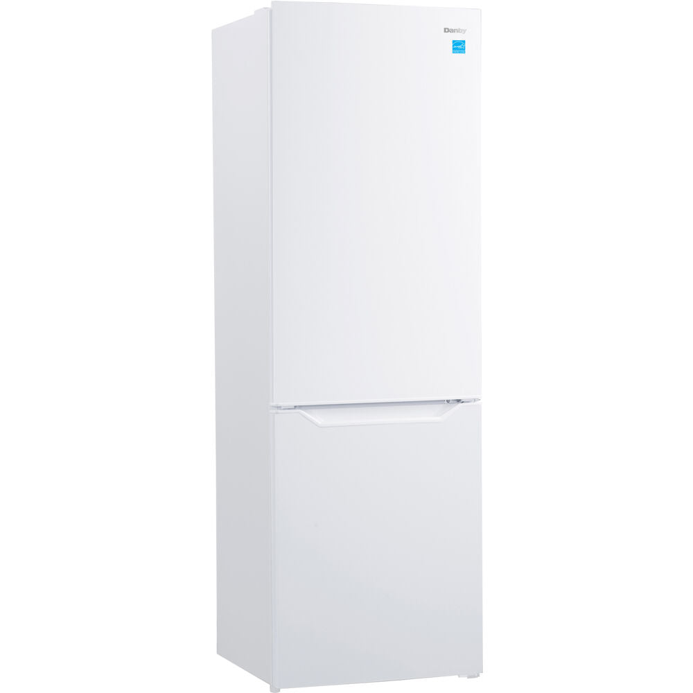 Danby 283L White Compact Bottom Mount Fridge - DBMF100B1WDB