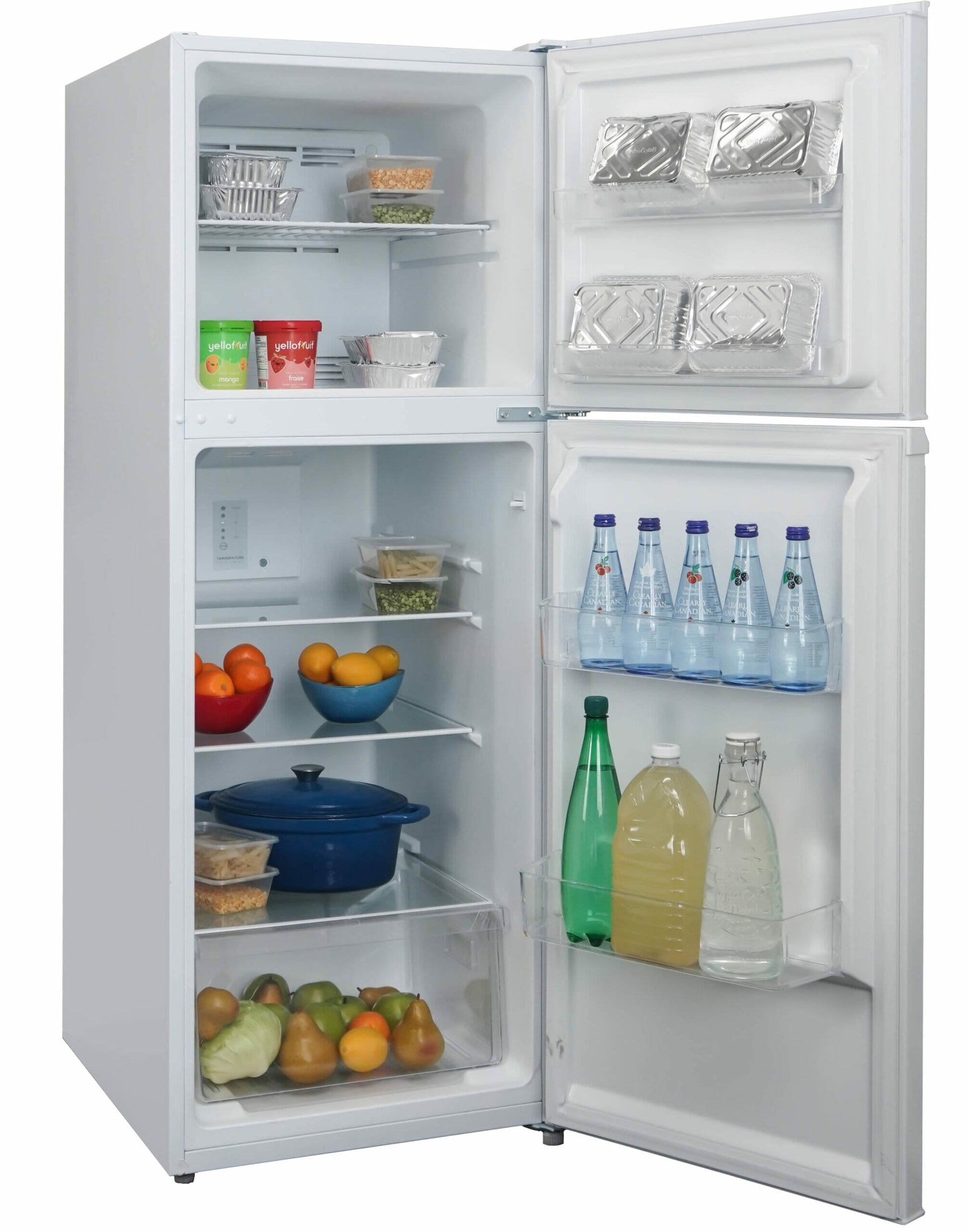 Danby 286L White Apartment Size Top Mount Fridge - DFF101E1WDB