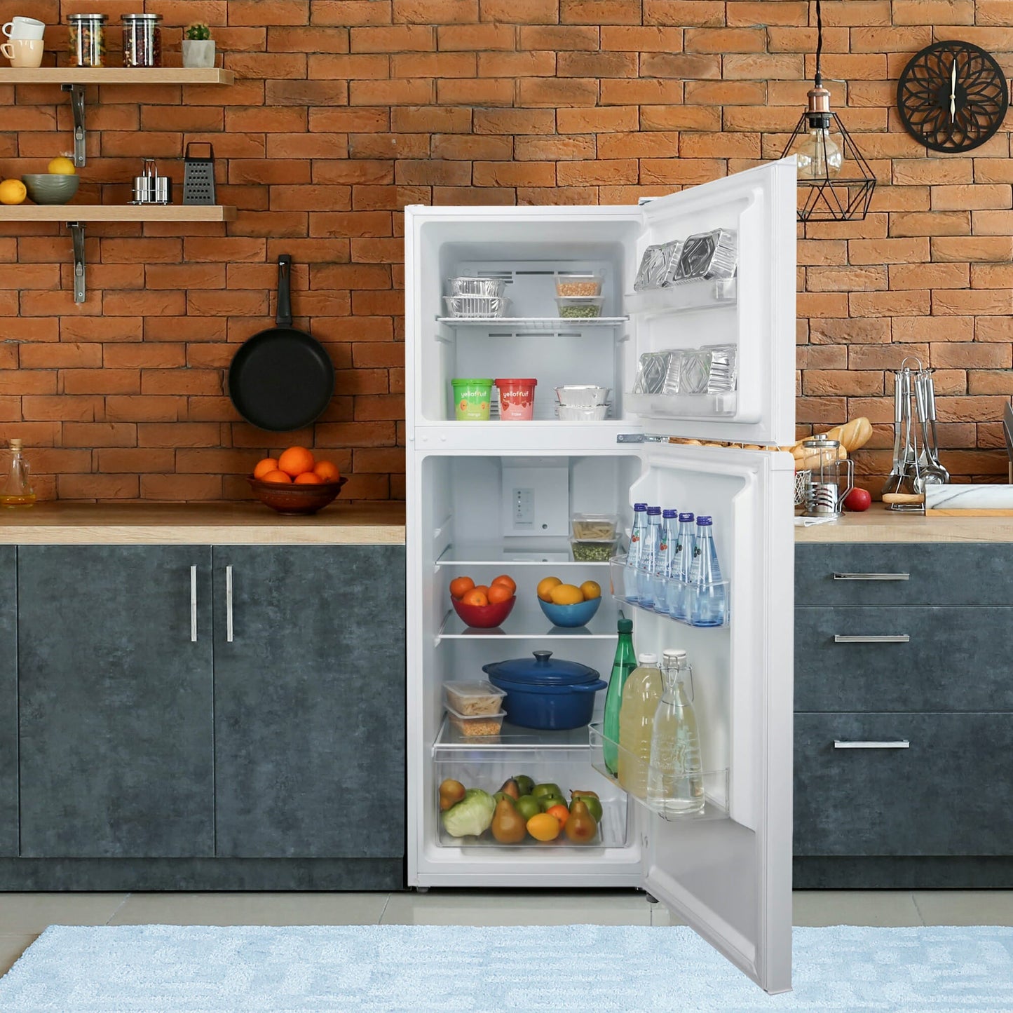 Danby 286L White Apartment Size Top Mount Fridge - DFF101E1WDB