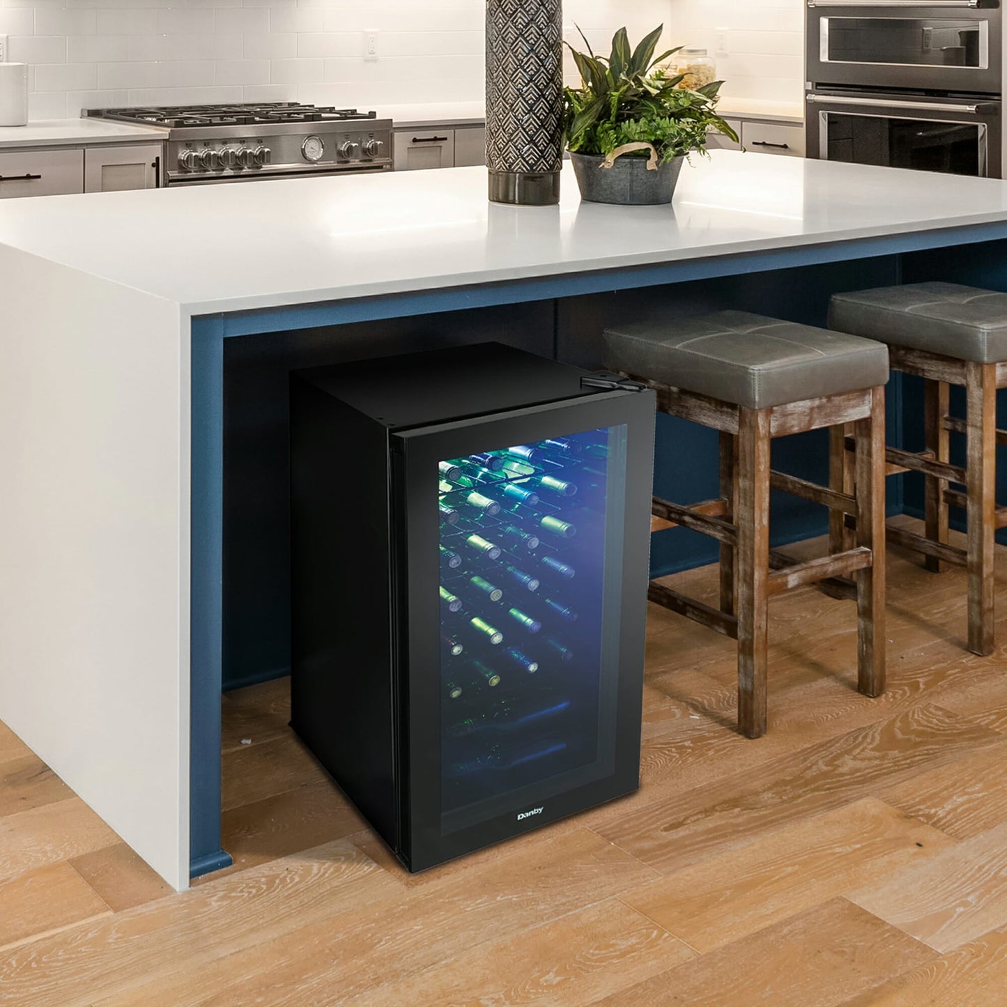 Danby 36-Bottle Black Free-Standing Wine Cooler - DWC036A2BDB-6