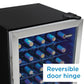 Danby 36-Bottle Stainless Steel Free-Standing Wine Cooler - DWC036A1BSSDB-6