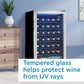 Danby 36-Bottle Stainless Steel Free-Standing Wine Cooler - DWC036A1BSSDB-6