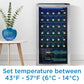 Danby 36-Bottle Stainless Steel Free-Standing Wine Cooler - DWC036A1BSSDB-6