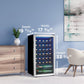 Danby 36-Bottle Stainless Steel Free-Standing Wine Cooler - DWC036A1BSSDB-6