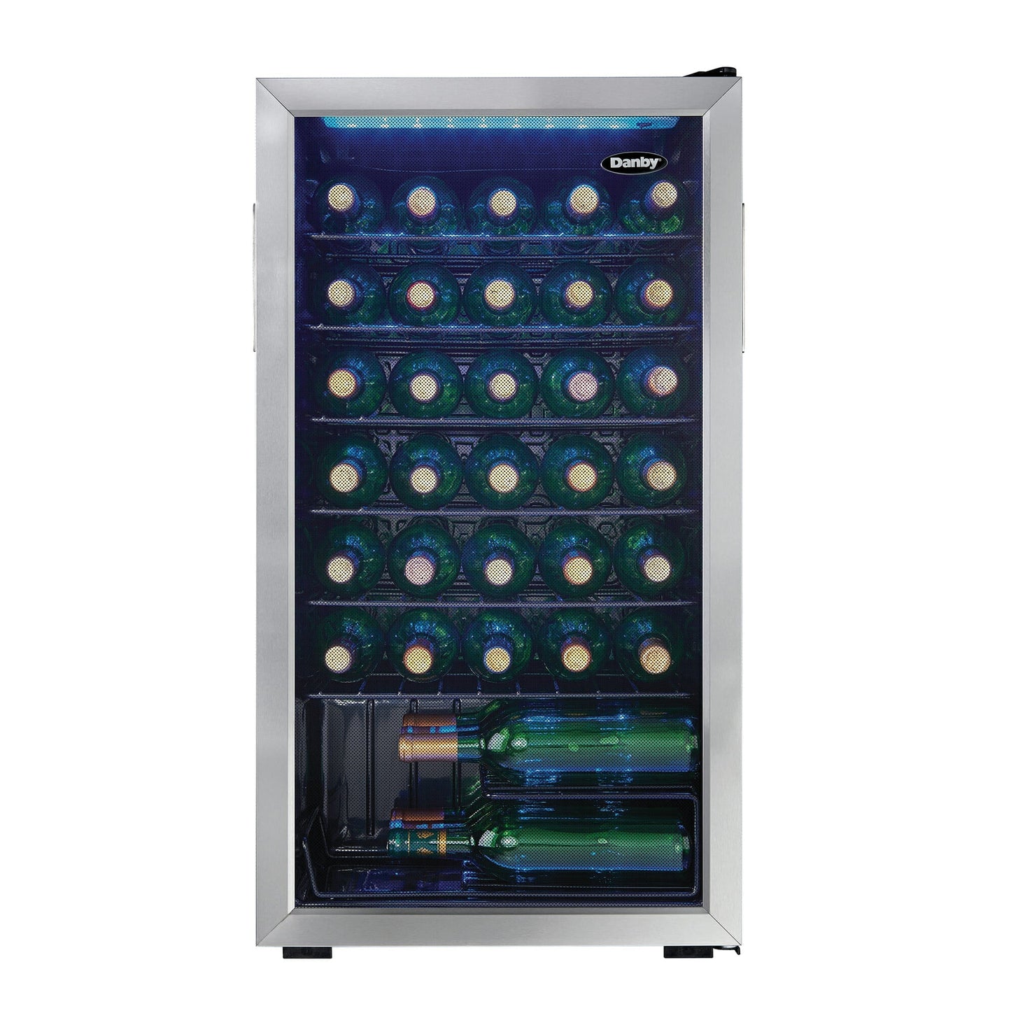 Danby 36-Bottle Stainless Steel Free-Standing Wine Cooler - DWC036A1BSSDB-6