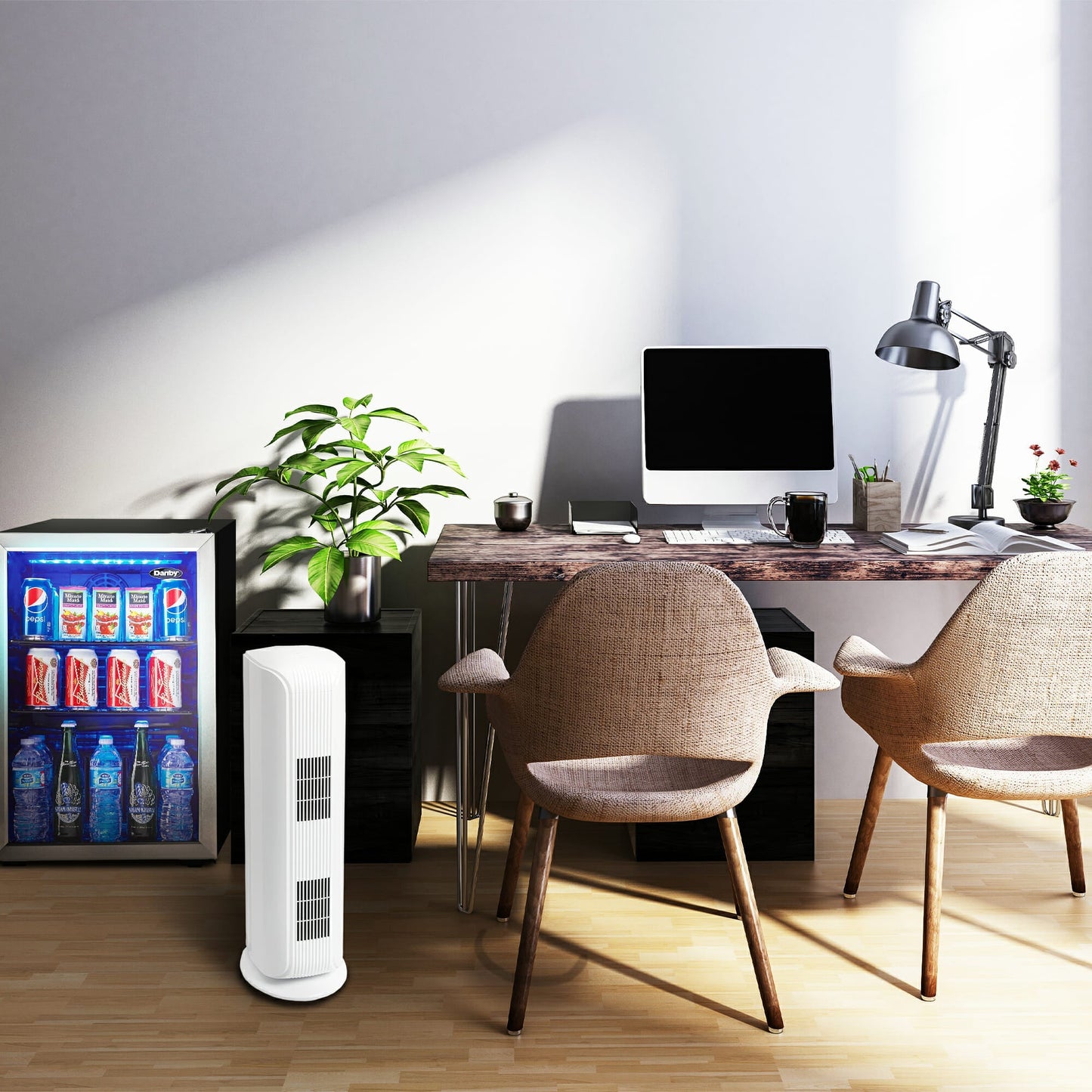 Danby 74L Stainless Steel Free-Standing Beverage Cooler - DBC026A1BSSDB