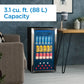 Danby 88L Stainless Steel Free-Standing Beverage Cooler - DBC117A2BSSDD-6