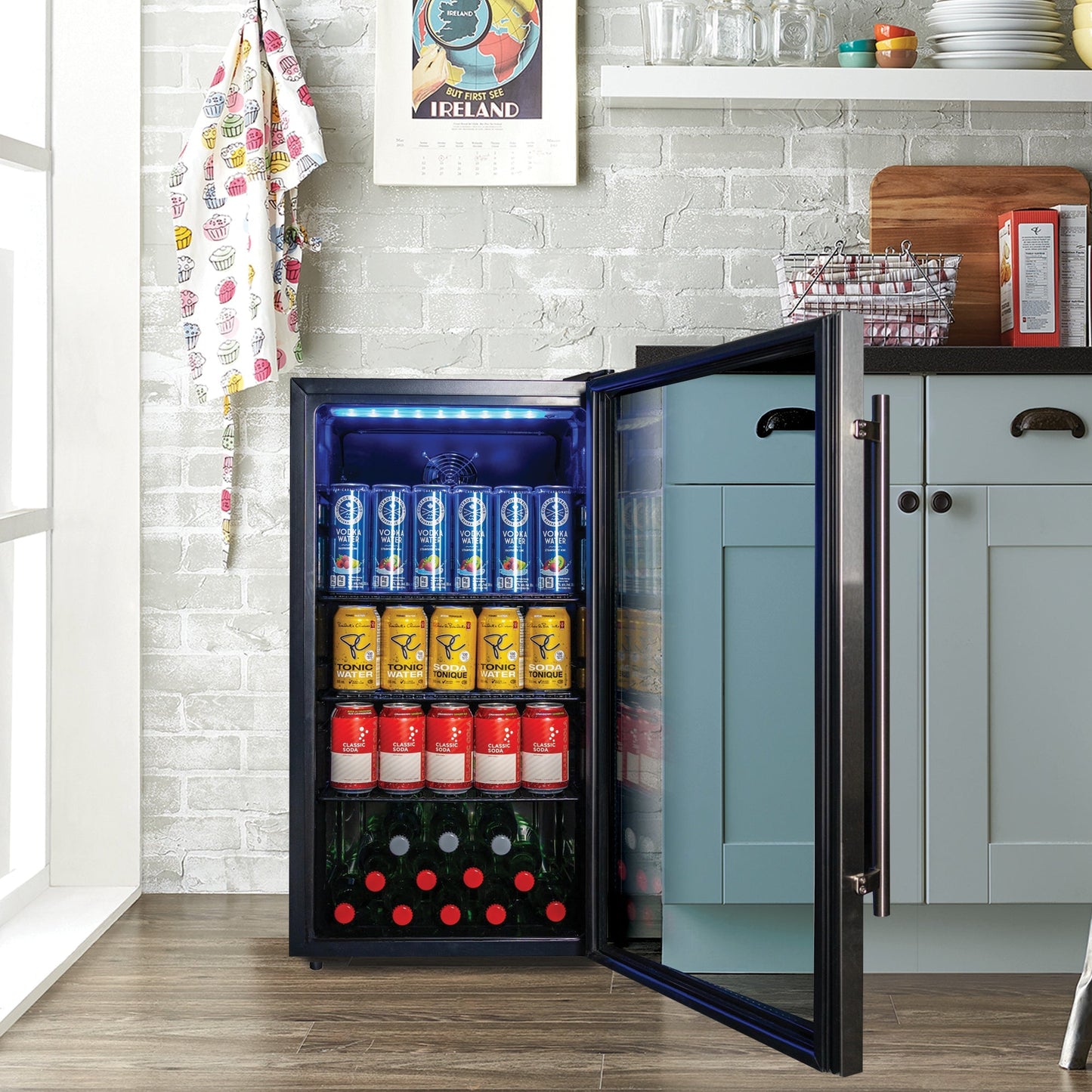Danby 88L Stainless Steel Free-Standing Beverage Cooler - DBC117A2BSSDD-6