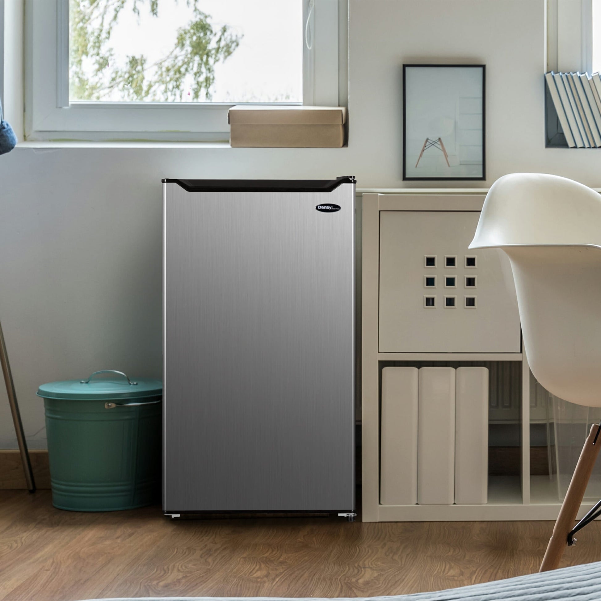 Danby 91L Stainless Steel Compact Fridge - DAR032B1SLM