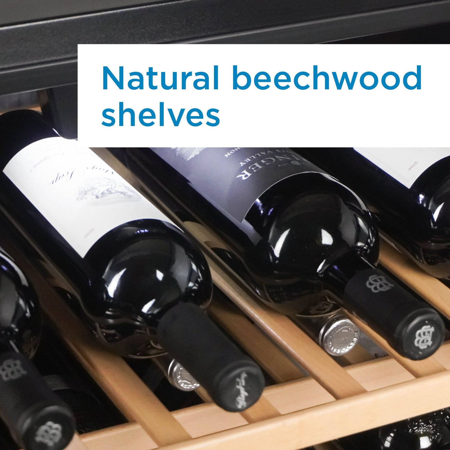 Danby 94-Bottle Black Free-Standing Wine Cooler - DWC94L1B