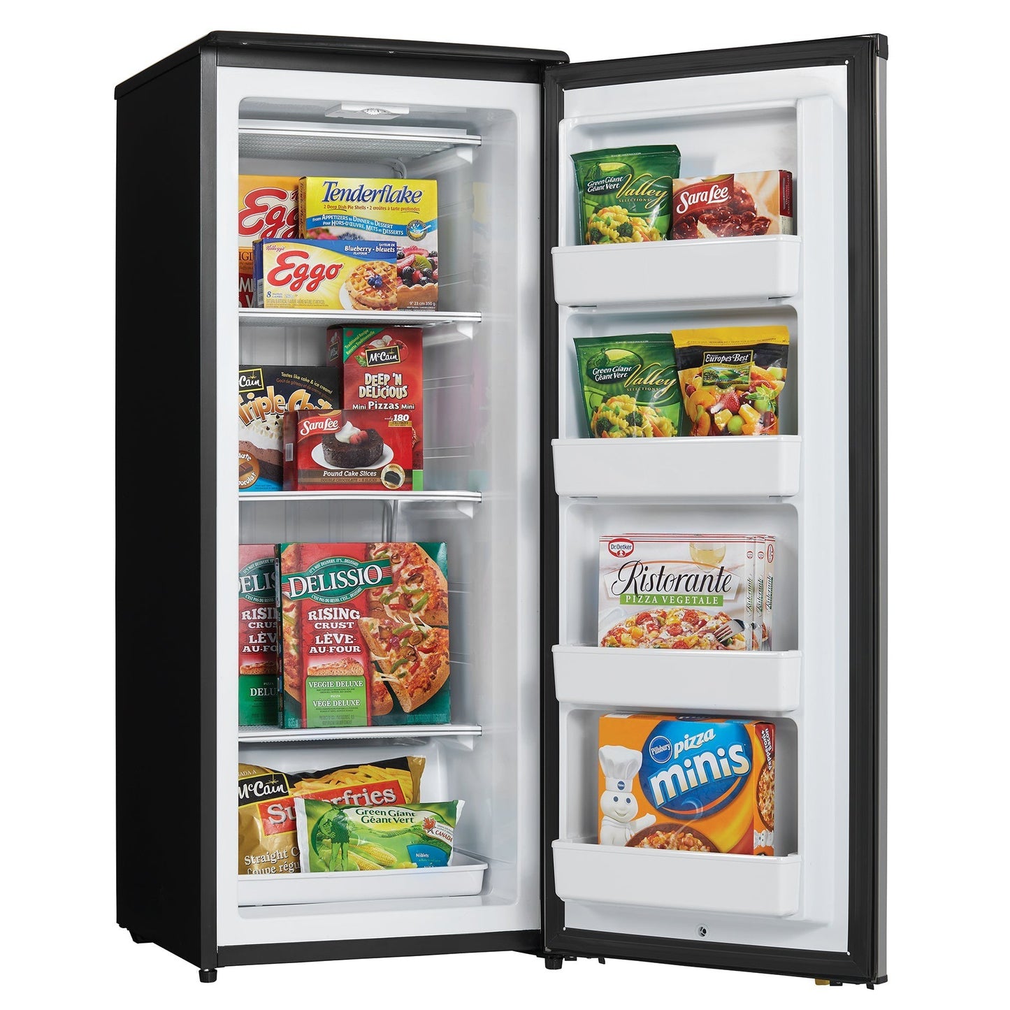 Danby Designer 241L Stainless Steel Upright Freezer - DUFM085A4BSLDD