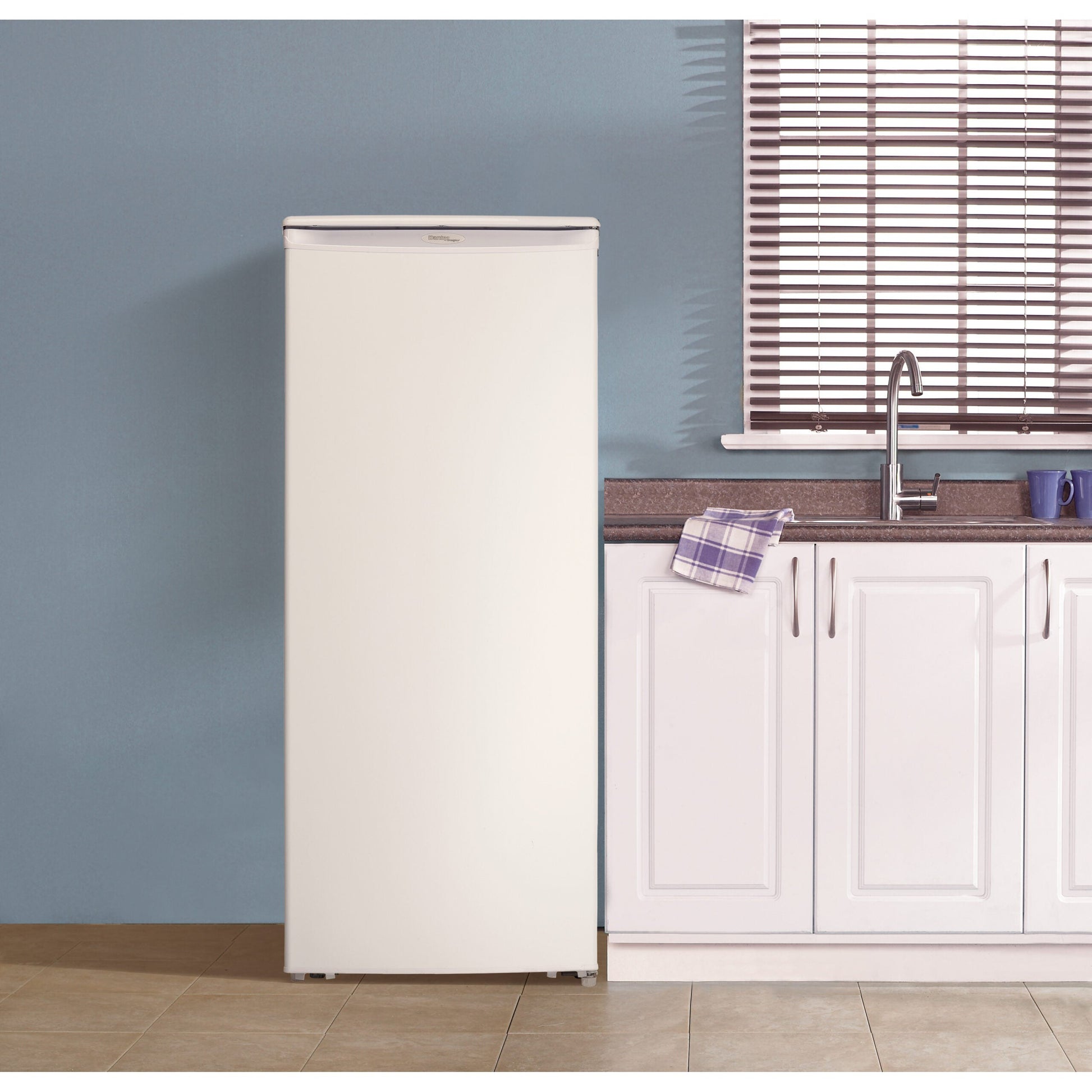 Danby Designer 241L White Upright Freezer - DUFM085A4WDD