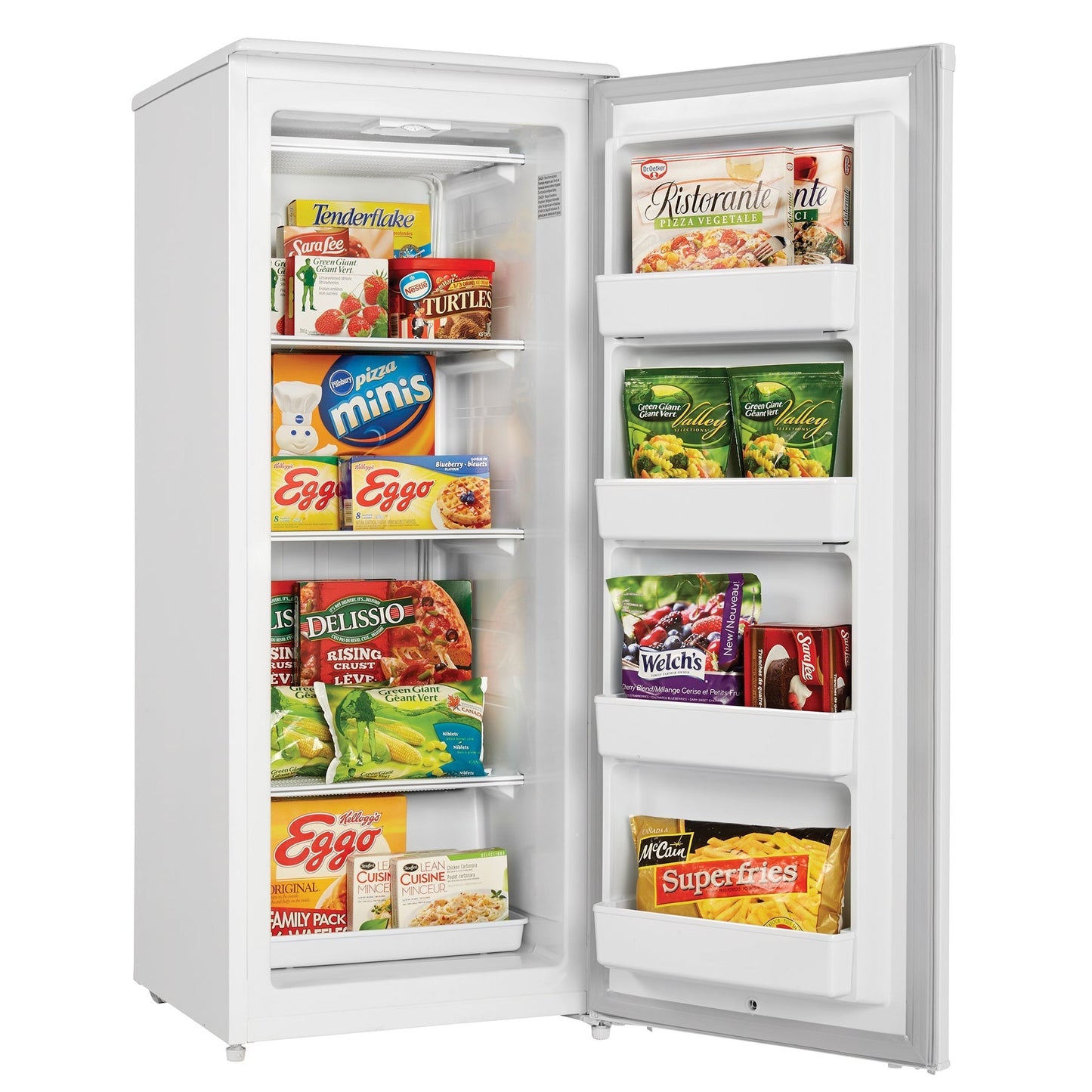 Danby Designer 287L White Upright Freezer - DUFM101A2WDD