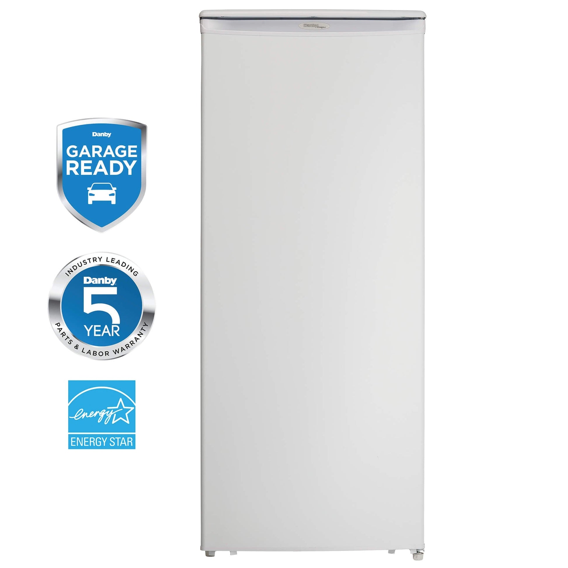 Danby Designer 287L White Upright Freezer - DUFM101A2WDD