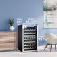 Danby Designer 38-Bottle Black Stainless Steel Free-Standing Wine Cooler - DWC114BLSDD