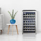 Danby Designer 38-Bottle Black Stainless Steel Free-Standing Wine Cooler - DWC114BLSDD