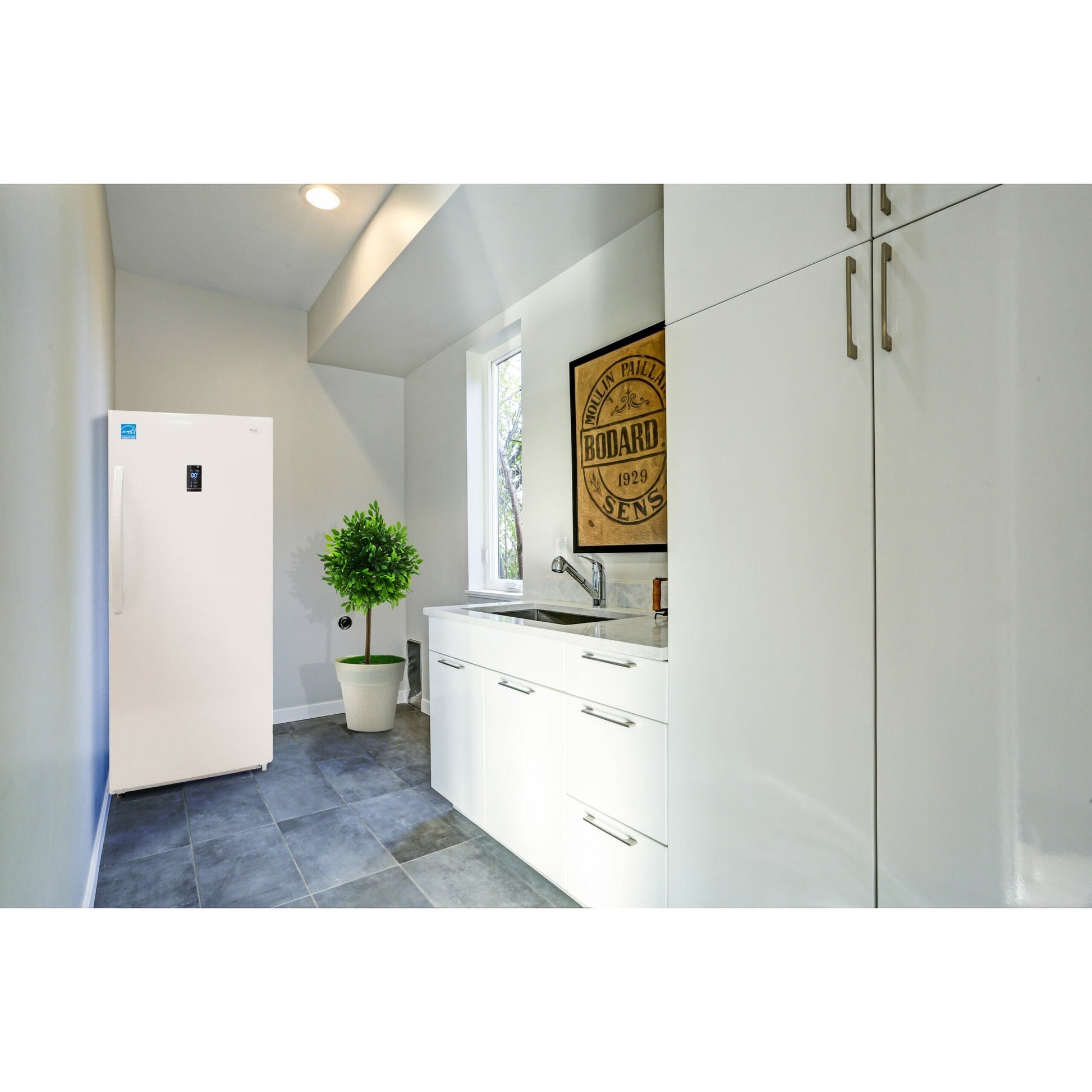 Danby Designer 396L White Upright Freezer - DUF140E1WDD