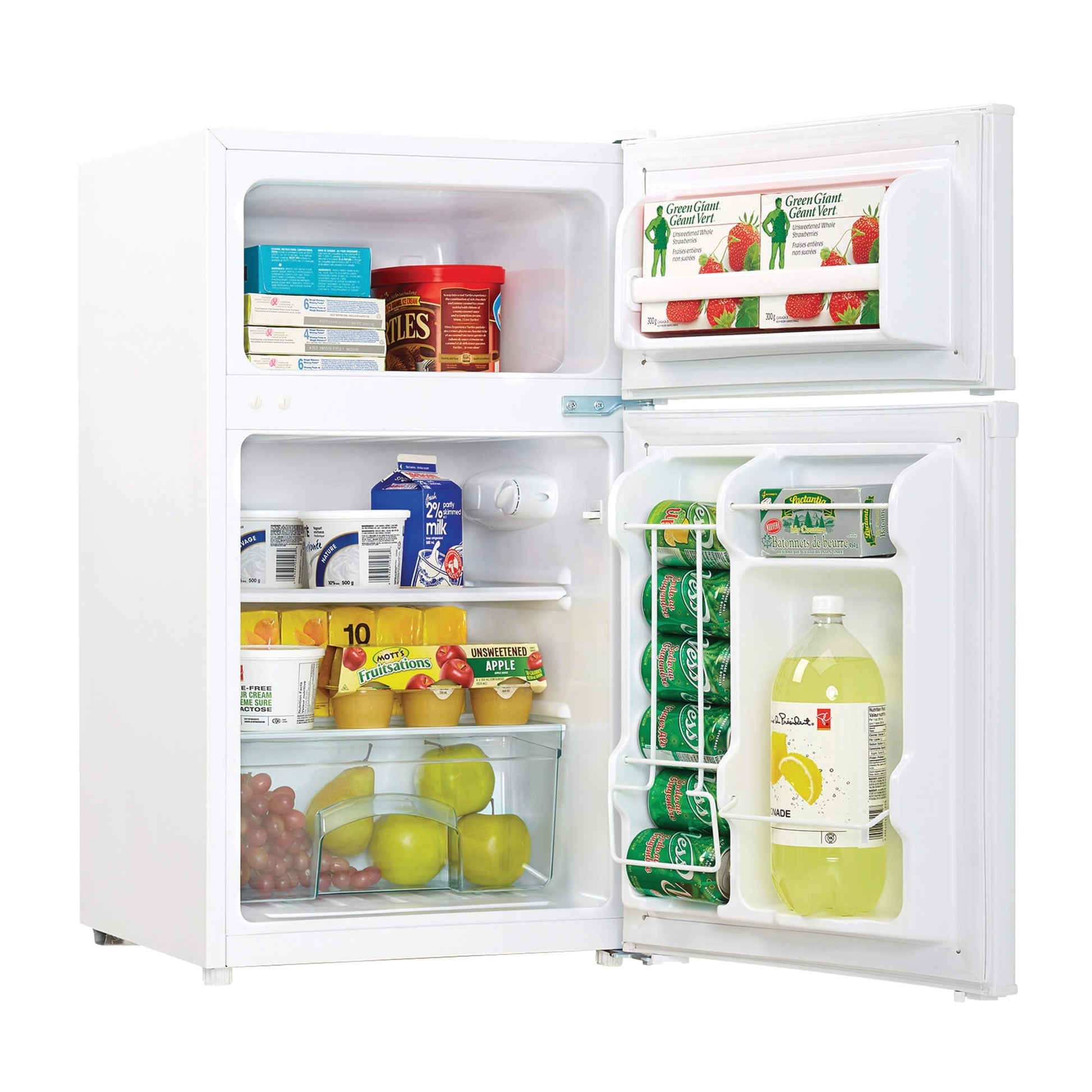 Danby Designer 87L White 2-Door Compact Fridge - DCR031B1WDD