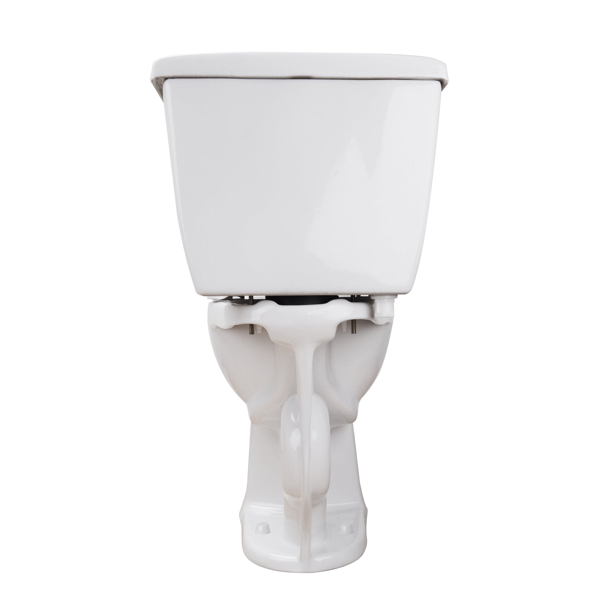 DeerValley Dynasty 1.28GPF Single-Flush Elongated White Two-Piece Toilet