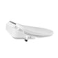 DeerValley Elongated White Bidet Toilet Seat With Wireless Remote