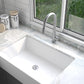 DeerValley Gleam 18" Stain Resistant Stainless Steel Pull Down Kitchen Faucet