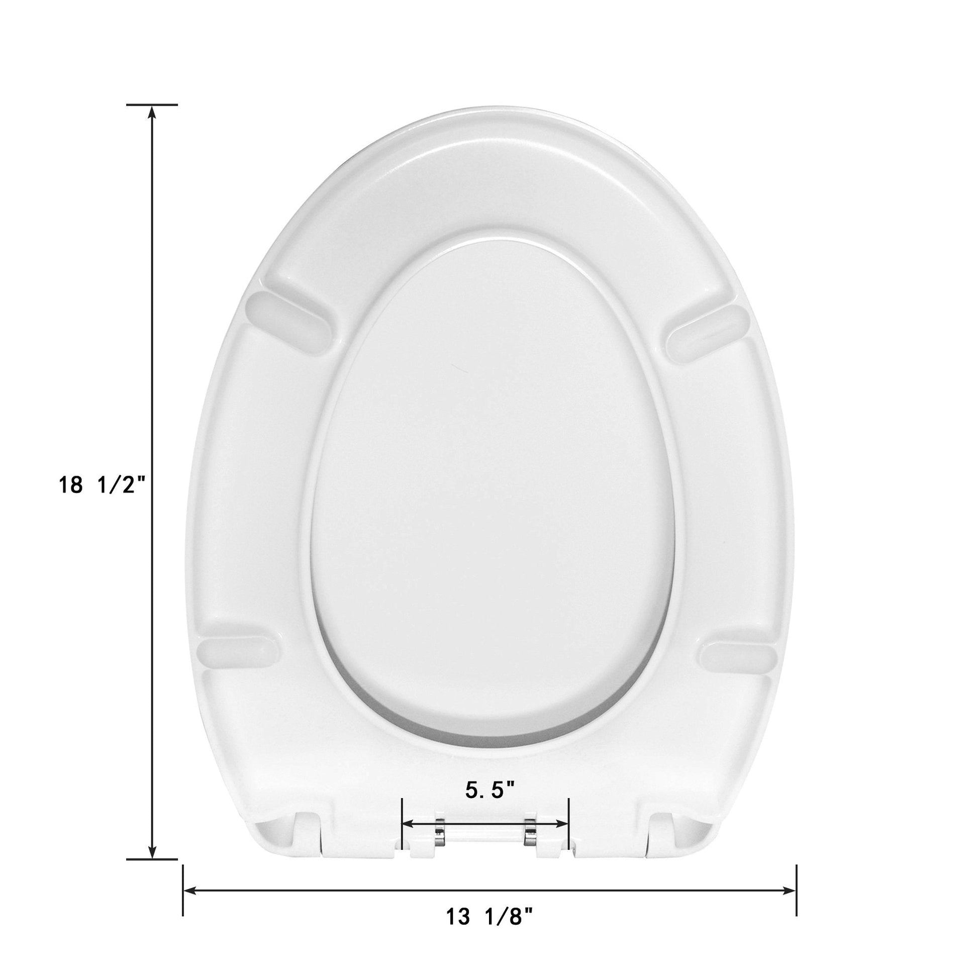 DeerValley Quick-Release Soft-Close Elongated Urea Formaldehyde Resin (UF) Toilet Seat (Fit with DV-1F52816/DV-1F52828/DV-1F52829 )