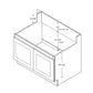 Domain Cabinets APR3621-MAW-IN Malibu 36" x 21" With 2 Doors Antique White Wooden Apron Sink Base Cabinet