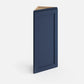Domain Cabinets AW1242-MBF-VW Valleywood 12" x 42" With 1 Door and 2 Shelves Marine Blue Wooden Wall Angle Cabinet