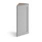 Domain Cabinets AW1242-SFPG-VW Valleywood Shaker 12" x 42" With 1 Door and 2 Shelves Gray Wooden Wall Angle Cabinet