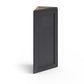 Domain Cabinets AW1242-VIG-VW Valleywood 12" x 42" With 1 Door Dusky Gray Wooden Wall Angle Cabinet