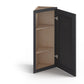 Domain Cabinets AW1242-VIG-VW Valleywood 12" x 42" With 1 Door Dusky Gray Wooden Wall Angle Cabinet