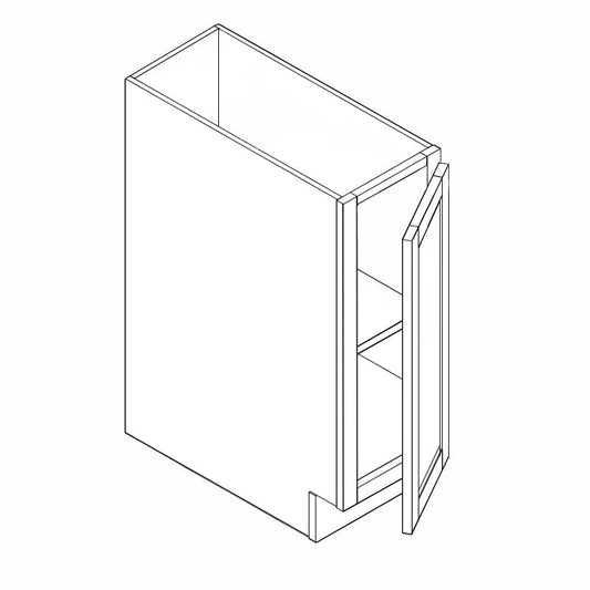 Domain Cabinets B09FH-HCW-BC Hillcrest 9" x 35"