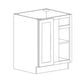 Domain Cabinets BBC36-AIM-SD Alton 27" x 35" With 1 Door Iced Mocha Wooden Blind Corner Base Cabinet