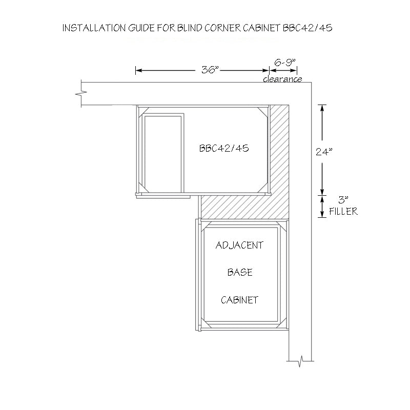 Domain Cabinets BBC42/45-KWS-BC Kingston 36" x 35"