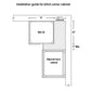 Domain Cabinets BBC45-MBF-VW Valleywood 39" x 35" With 1 Door and 1 Drawer Marine Blue Wooden Base Blind Corner Cabinet