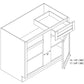 Domain Cabinets BBC45-VIG-VW Valleywood 39" x 35" With 1 Door and 1 Drawer Dusky Gray Wooden Blind Corner Base Cabinet