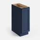 Domain Cabinets BC09FH-MBF-VW Valleywood 9" x 35" With 1 Door and 1 Shelf Marine Blue Wooden Base Cabinet