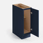 Domain Cabinets BC09FH-MBF-VW Valleywood 9" x 35" With 1 Door and 1 Shelf Marine Blue Wooden Base Cabinet