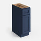 Domain Cabinets BC18-MBF-VW Valleywood 18" x 35" With 1 Door and 1 Drawer Marine Blue Wooden Base Cabinet