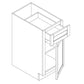 Domain Cabinets BC18-SFPG-VW Valleywood Shaker 18" x 35" With 1 Door and 1 Drawer Gray Wooden Base Cabinet