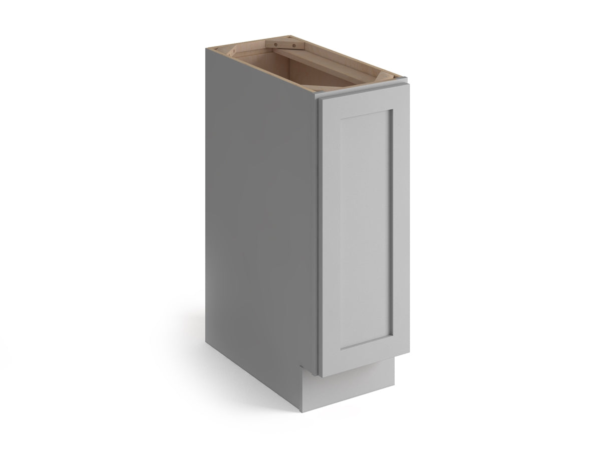 Domain Cabinets BC18FH-SFPG-VW Valleywood Shaker 18" x 35" With 1 Door Gray Wooden Base Cabinet