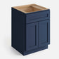 Domain Cabinets BC30-MBF-VW Valleywood 30" x 35" With 2 Doors and 1 Drawer Marine Blue Wooden Base Cabinet